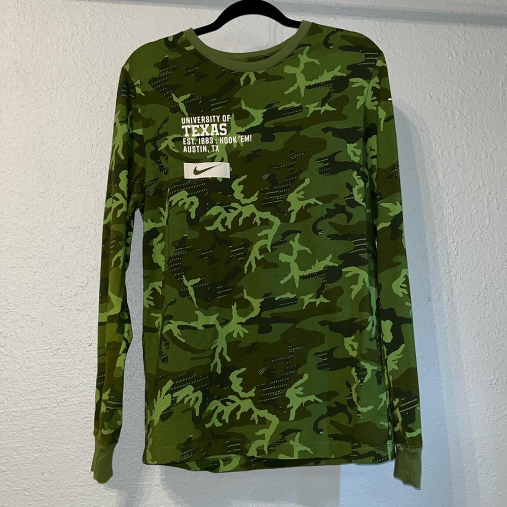 University of Texas Camo Long Sleeve Shirt